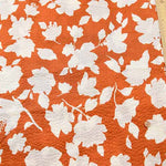 Cotton ripple printed fabric Flower - nomura tailor