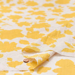 Cotton ripple printed fabric Flower - nomura tailor