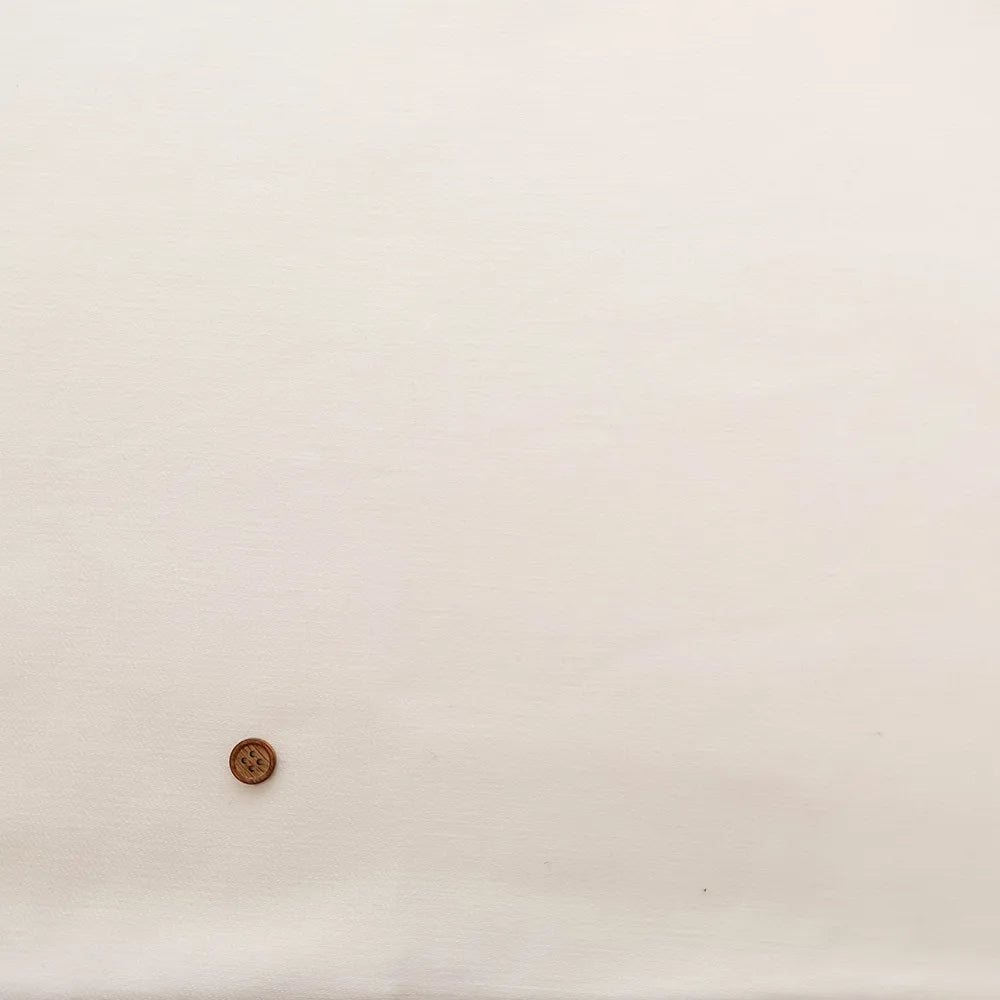 Cotton White Denim Fabric - Plain - nomura tailor