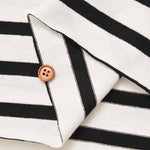 Cotton jersey knitted fabric Border - nomura tailor