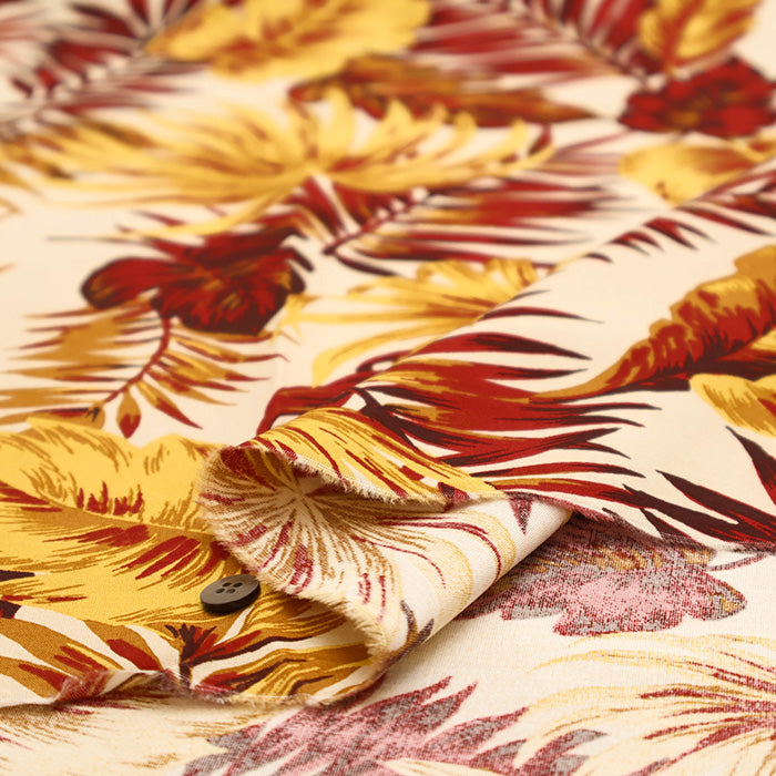 Rayon Print Fabric - Hawaiian Pattern