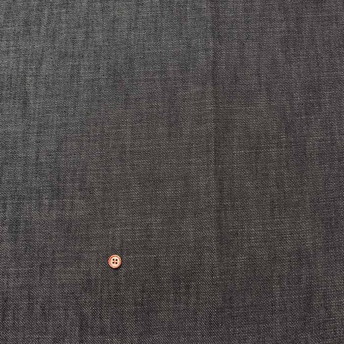 Turkish black stretch denim fabric Solid colour - nomura tailor