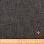 Turkish black stretch denim fabric Solid colour - nomura tailor