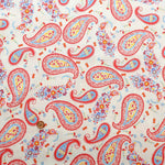USA Cotton Sheeting Printed Fabric - Paisley - nomura tailor