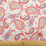 USA Cotton Sheeting Printed Fabric - Paisley - nomura tailor