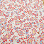 USA Cotton Sheeting Printed Fabric - Paisley - nomura tailor