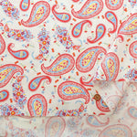 USA Cotton Sheeting Printed Fabric - Paisley - nomura tailor