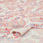 USA Cotton Sheeting Printed Fabric - Paisley - nomura tailor