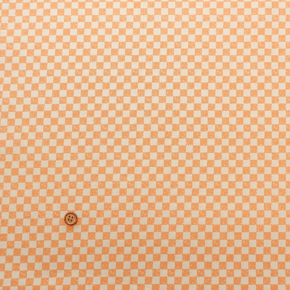 USA Cotton Sheeting Printed Fabric - Plaid - nomura tailor