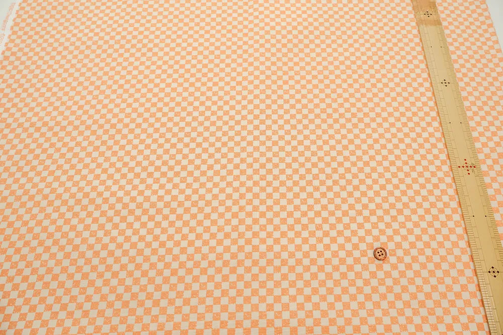 USA Cotton Sheeting Printed Fabric - Plaid - nomura tailor