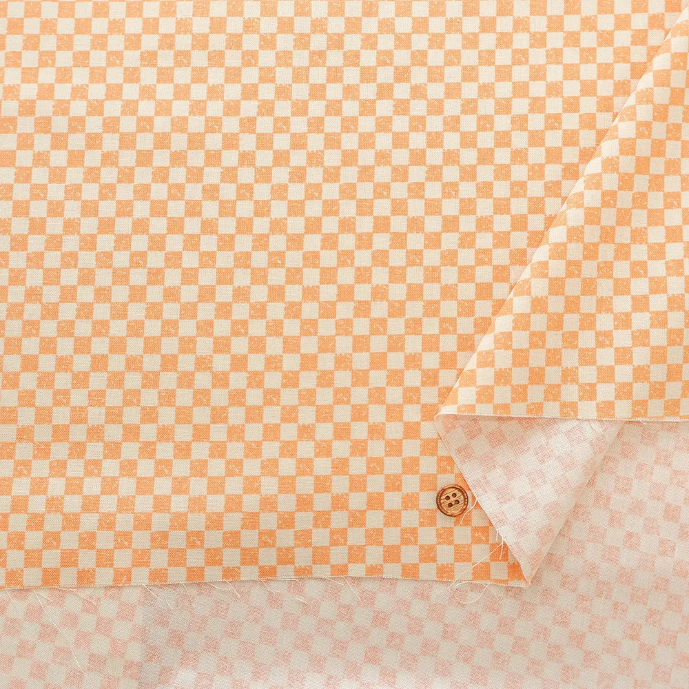 USA Cotton Sheeting Printed Fabric - Plaid - nomura tailor