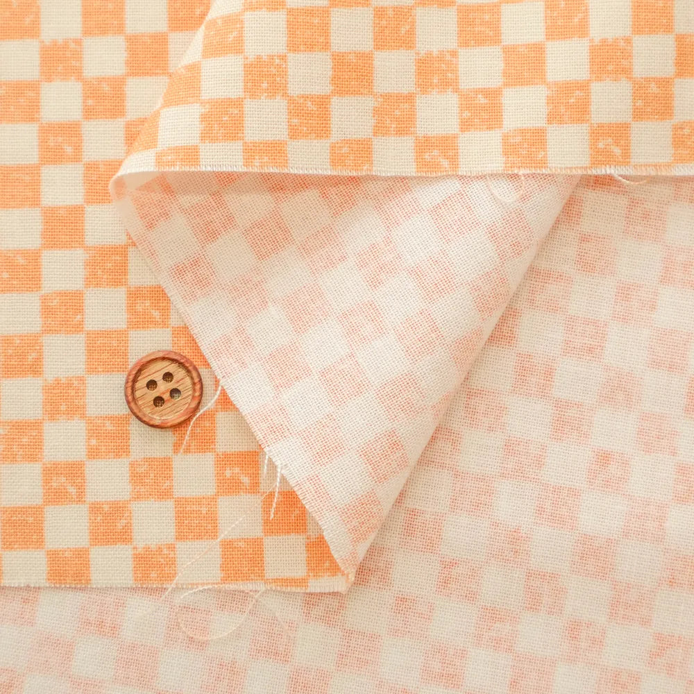 USA Cotton Sheeting Printed Fabric - Plaid - nomura tailor