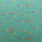 USA Cotton Sheeting Printed Fabric - Flowers - nomura tailor