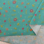 USA Cotton Sheeting Printed Fabric - Flowers - nomura tailor
