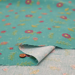 USA Cotton Sheeting Printed Fabric - Flowers - nomura tailor