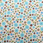 USA Cotton Sheeting Printed Fabric - Flowers - nomura tailor