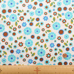 USA Cotton Sheeting Printed Fabric - Flowers - nomura tailor