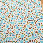 USA Cotton Sheeting Printed Fabric - Flowers - nomura tailor
