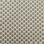 USA Cotton Sheeting Printed Fabric - Monotone Flowers - nomura tailor