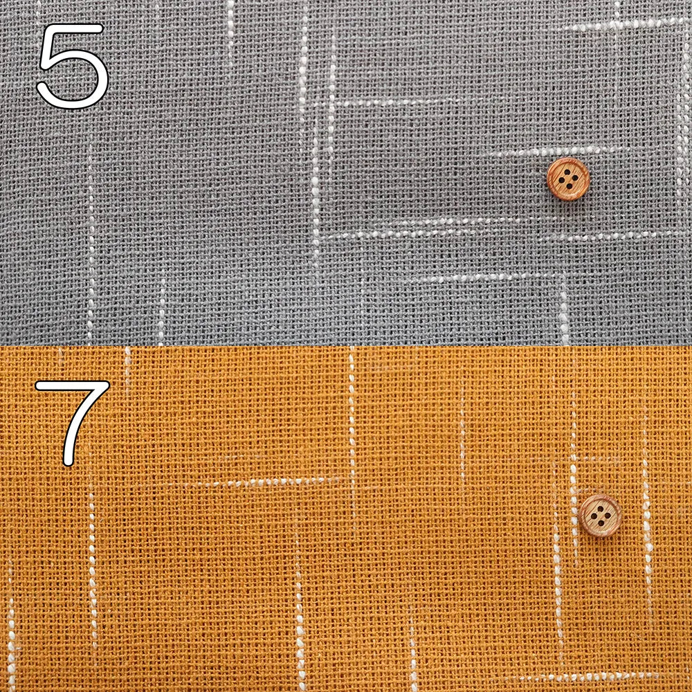 Made in India T/C Slub Fabric - Plain - nomura tailor