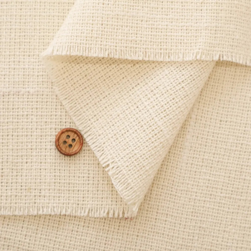 Made in India T/C Slub Fabric - Plain - nomura tailor