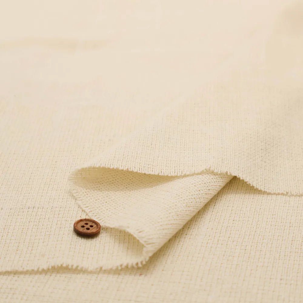 Made in India T/C Slub Fabric - Plain - nomura tailor
