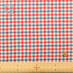 C/L Yarn-dyed Washer Fabric - Gingham Check(Small) - nomura tailor