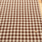 C/L Yarn-dyed Washer Fabric - Gingham Check(Medium) - nomura tailor