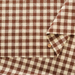 C/L Yarn-dyed Washer Fabric - Gingham Check(Medium) - nomura tailor