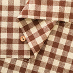 C/L Yarn-dyed Washer Fabric - Gingham Check(Medium) - nomura tailor