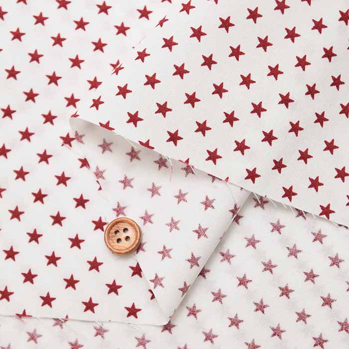 Cotton Broad Print Fabric Star - nomura tailor