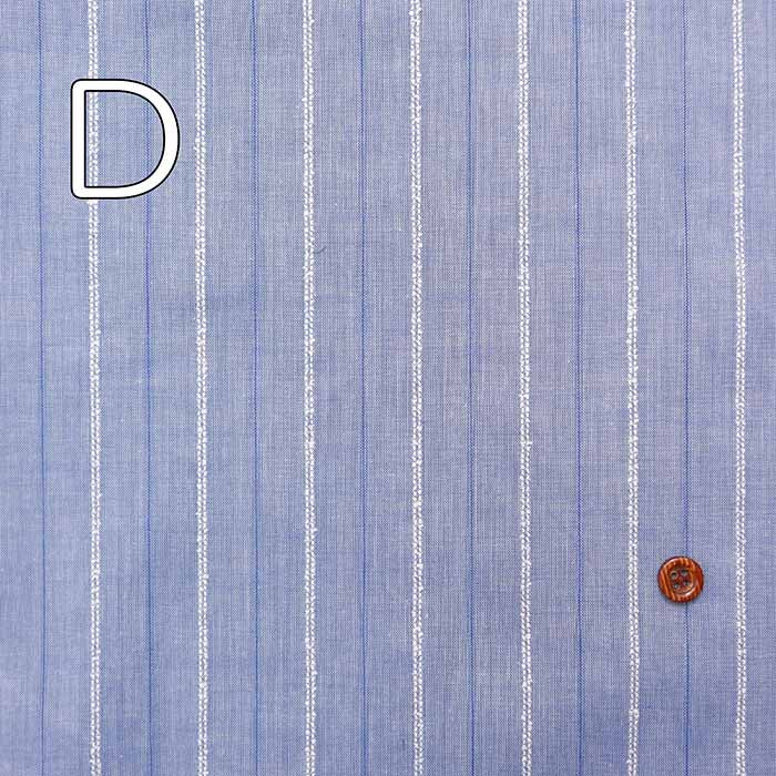 Cotton Dyeing Dobby Stripe Fabric - nomura tailor