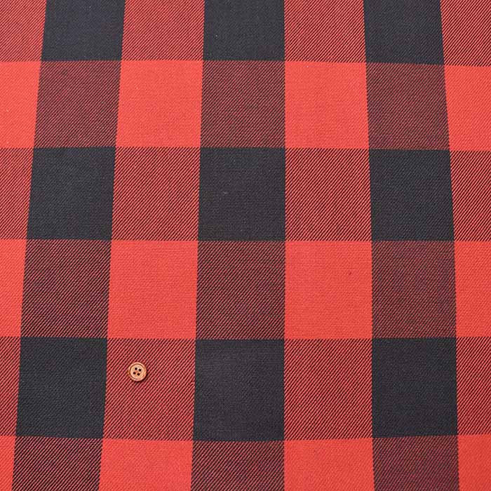 Cotton block check fabric - nomura tailor