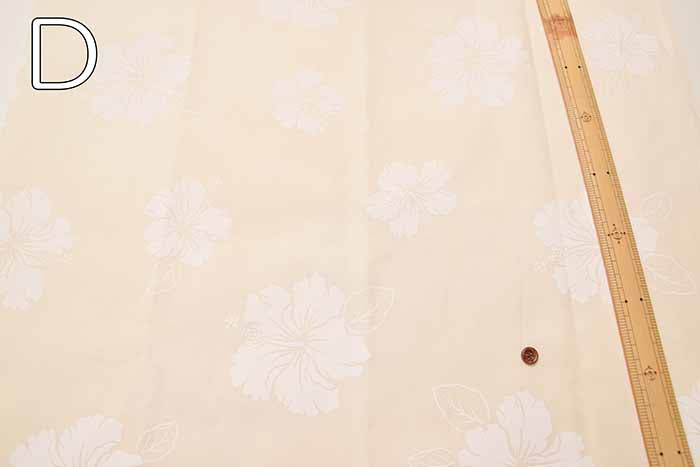 T/C printed fabric Hawaiian hibiscus - nomura tailor