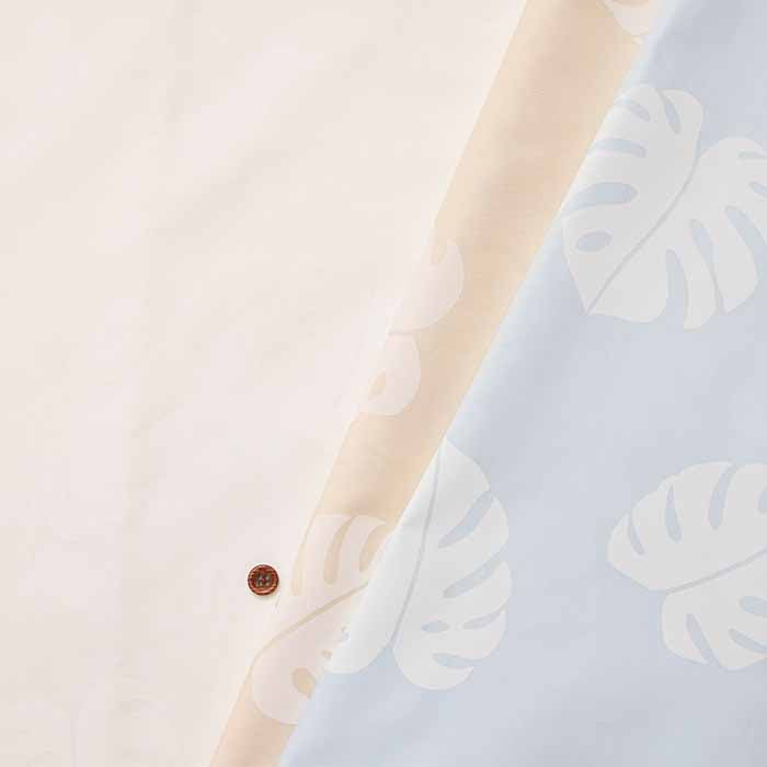 T/C printed fabric Hawaiian Monstera - nomura tailor