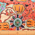 USA Cotton Muslin printed Fabric - nomura tailor