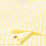 Cotton yarn-dyed soccer fabric Gingham check (Large) - nomura tailor