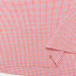 Cotton yarn-dyed soccer fabric Gingham check (medium) - nomura tailor