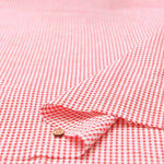 Cotton yarn-dyed soccer fabric Gingham check (medium) - nomura tailor