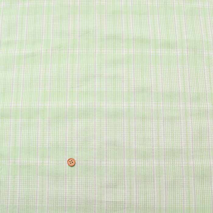 Cotton yarn-dyed soccer fabric Check - nomura tailor