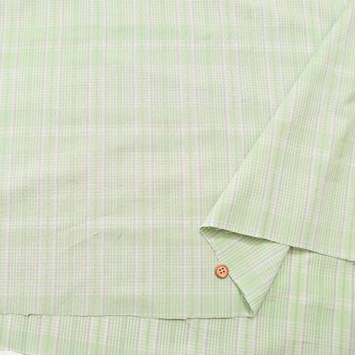 Cotton yarn-dyed soccer fabric Check - nomura tailor