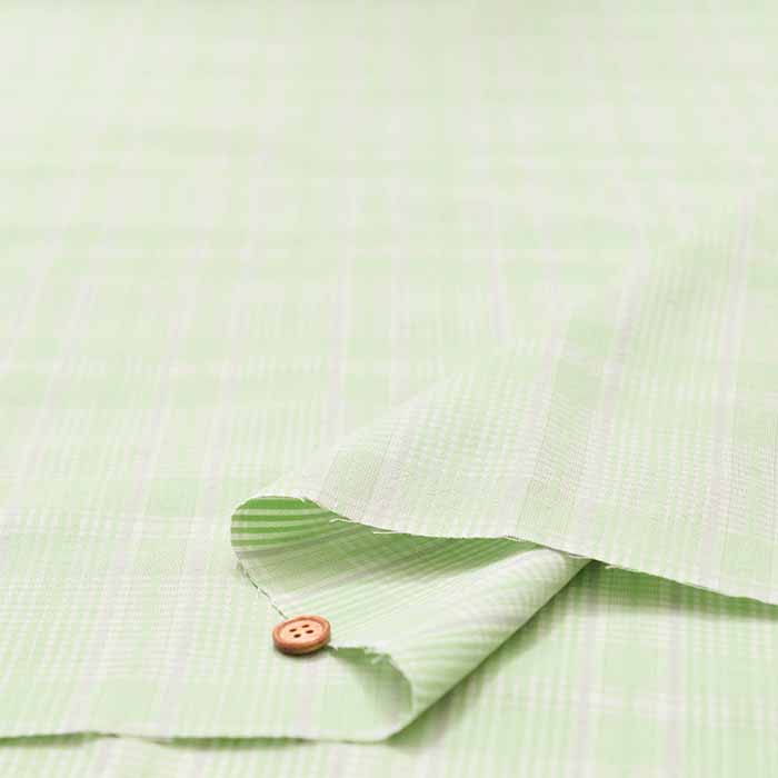 Cotton yarn-dyed soccer fabric Check - nomura tailor