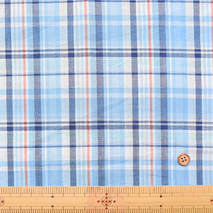 Cotton yarn-dyed soccer fabric Check - nomura tailor