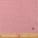 Cotton yarn-dyed soccer fabric Gingham check - nomura tailor