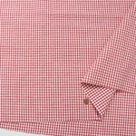 Cotton yarn-dyed soccer fabric Gingham check - nomura tailor