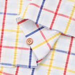 Cotton yarn-dyed soccer fabric Check - nomura tailor