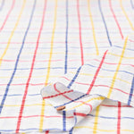 Cotton yarn-dyed soccer fabric Check - nomura tailor