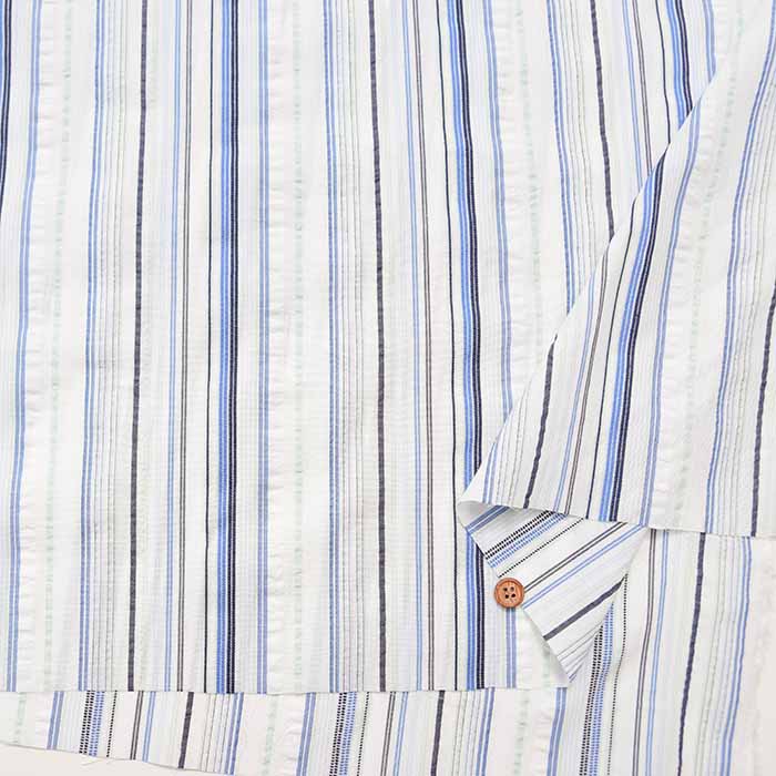 Cotton yarn-dyed soccer fabric Stripe - nomura tailor