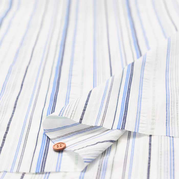 Cotton yarn-dyed soccer fabric Stripe - nomura tailor