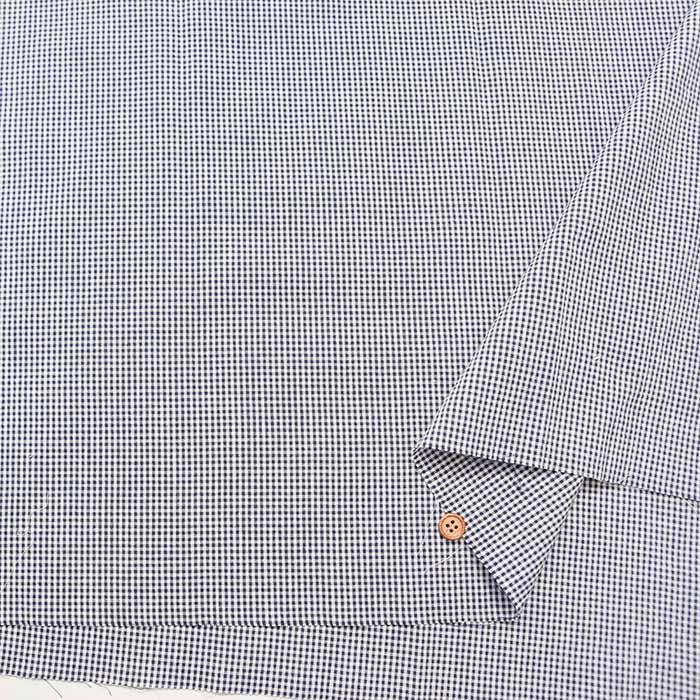 Cotton yarn-dyed soccer fabric Gingham Check - nomura tailor